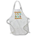 Apron - Welcome to Our Coop - Hen Chicken Eggs Raising Chickens Sign Graphic Bird Designs